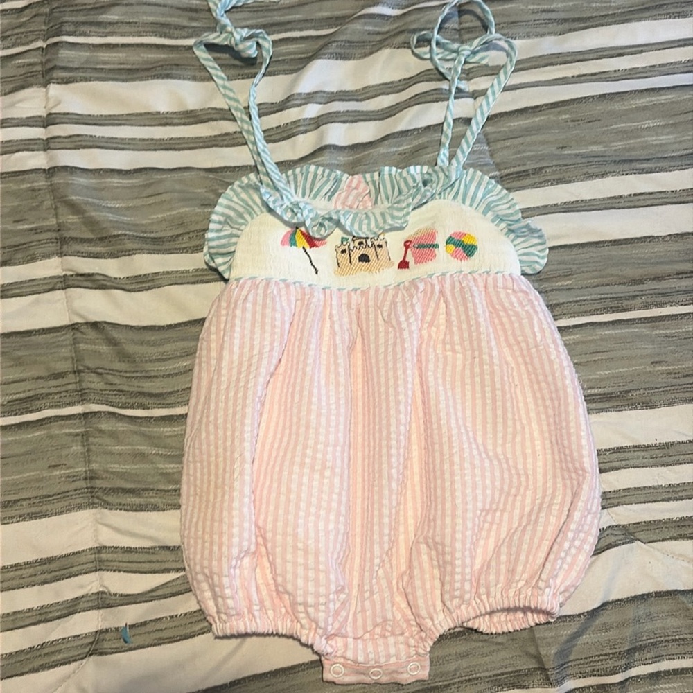 The Smocked Flamingo Beach Bubble